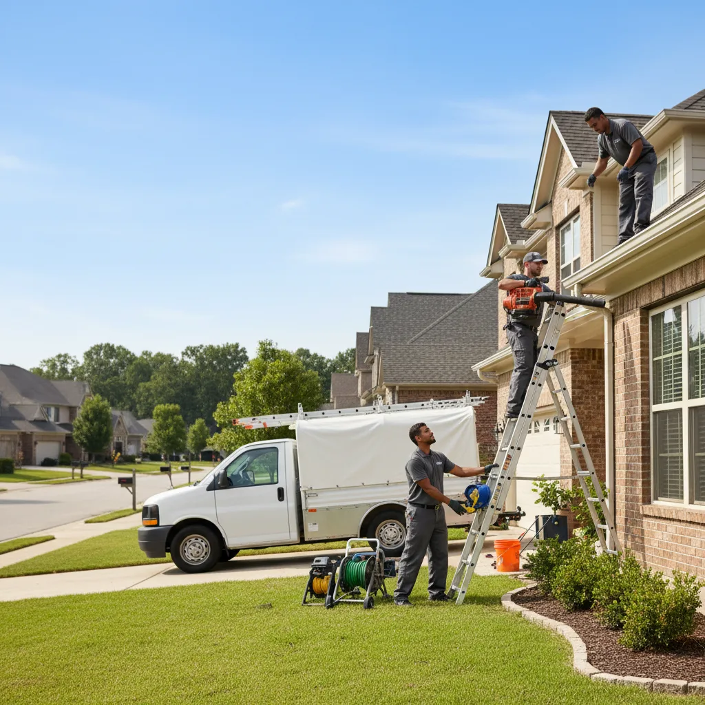 Home Gutter Service in Rushville, OH near me